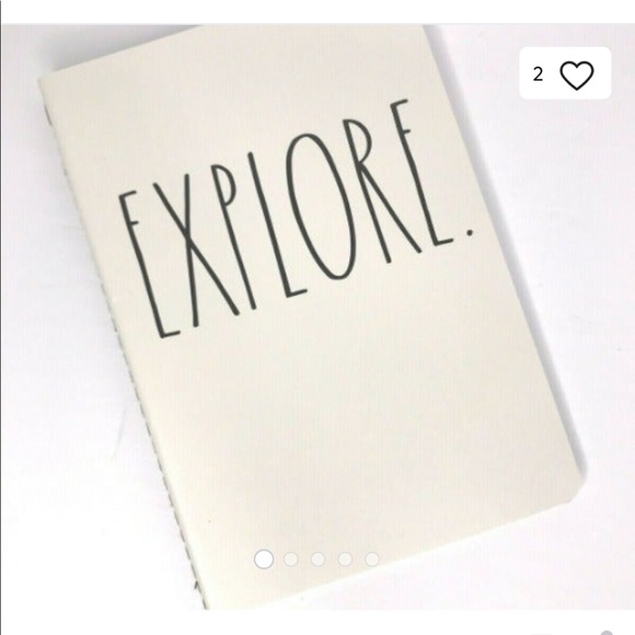 Rae Dunn “Explore” Blank Journal/Noteboo